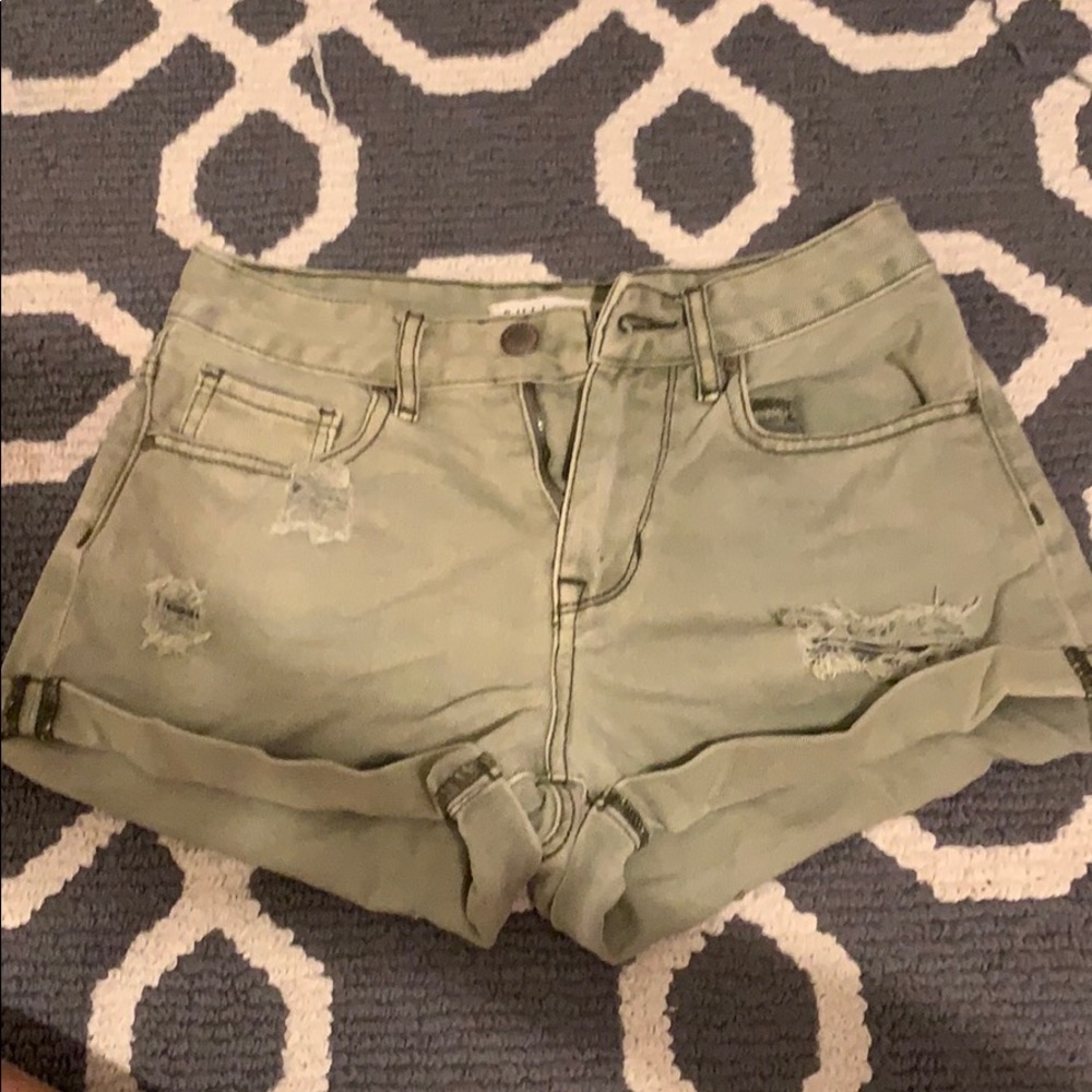 High-rise shorts